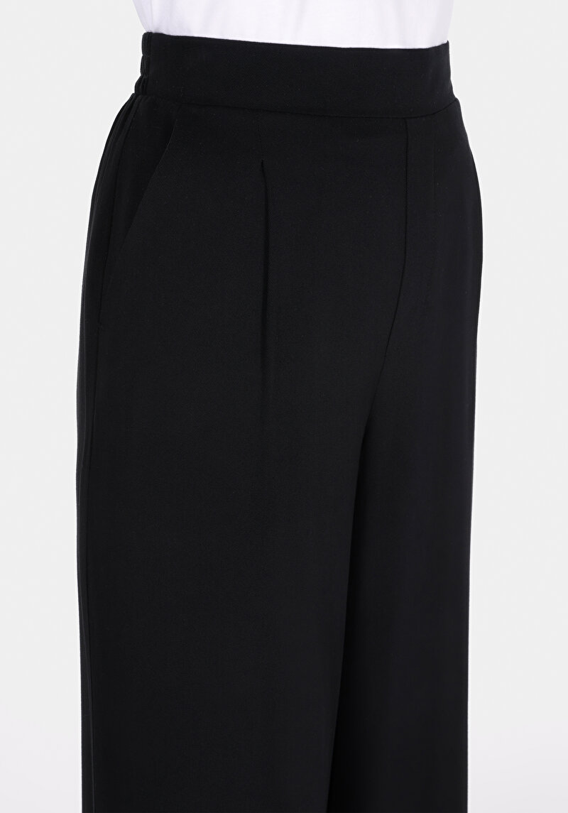 Afișați detalii pentru Pantaloni De Dama Negru Straight Fit  Cl1073410