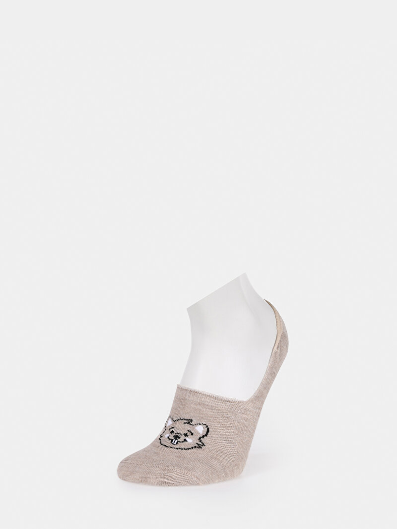 Imagine a Sosete De Dama Bej Modern Fit  Cl1074852