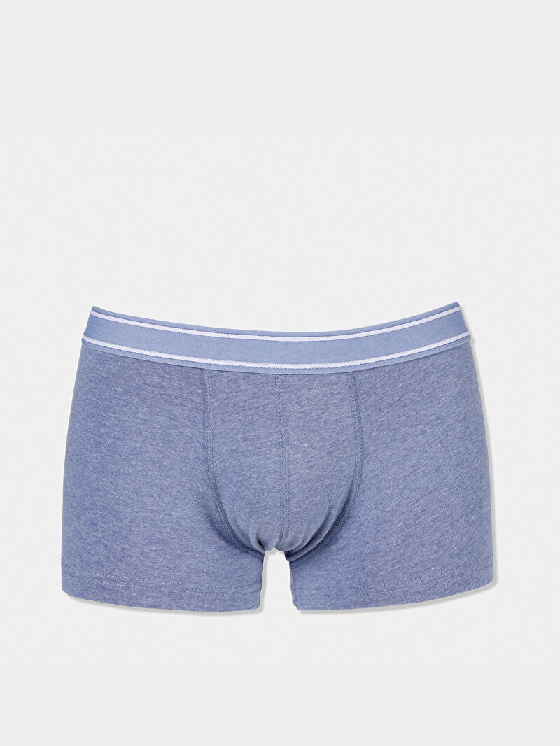 Imagine a Boxer Albastru Pentru Bărbați Modern Fit