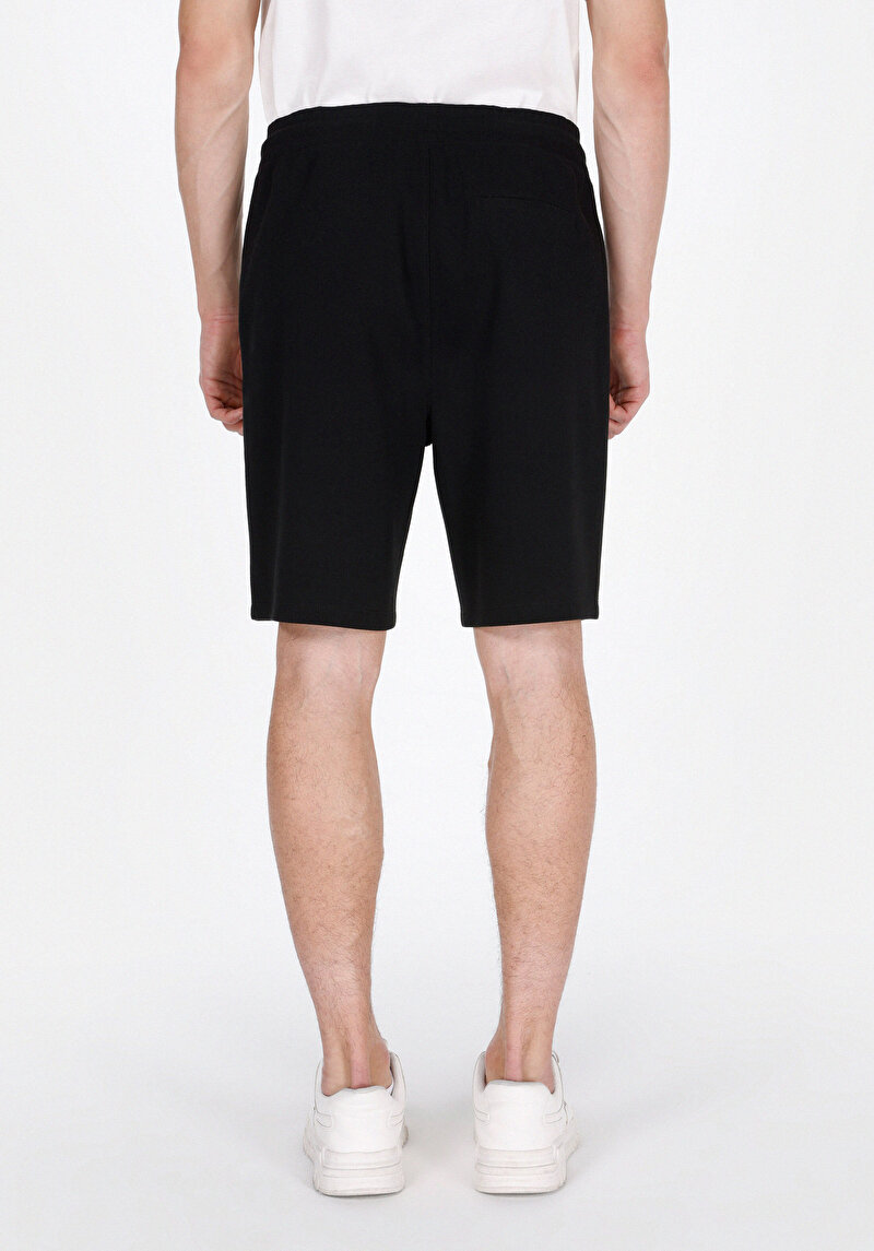 Imagine a Short / Pantaloni Scurti De Barbati Negru Regular Fit  Cl1074177