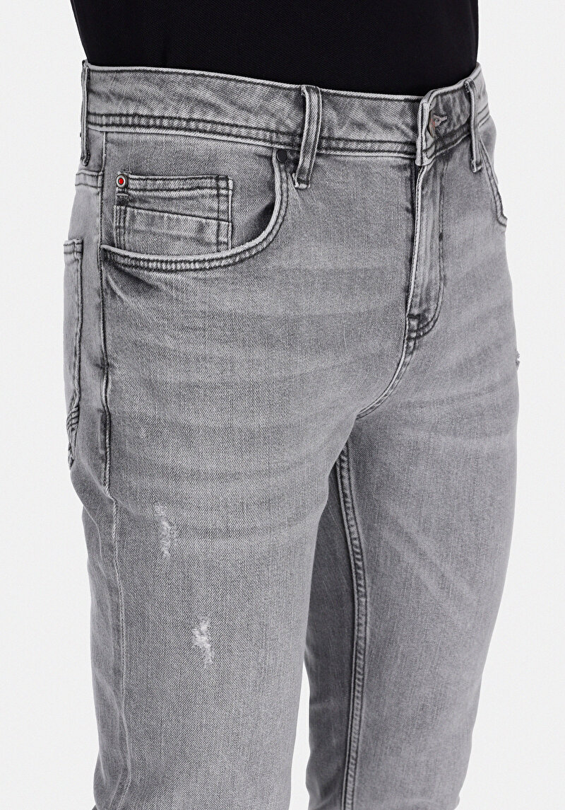 Afișați detalii pentru Blugi Negri Bărbați Cu Potrivire Dreaptă