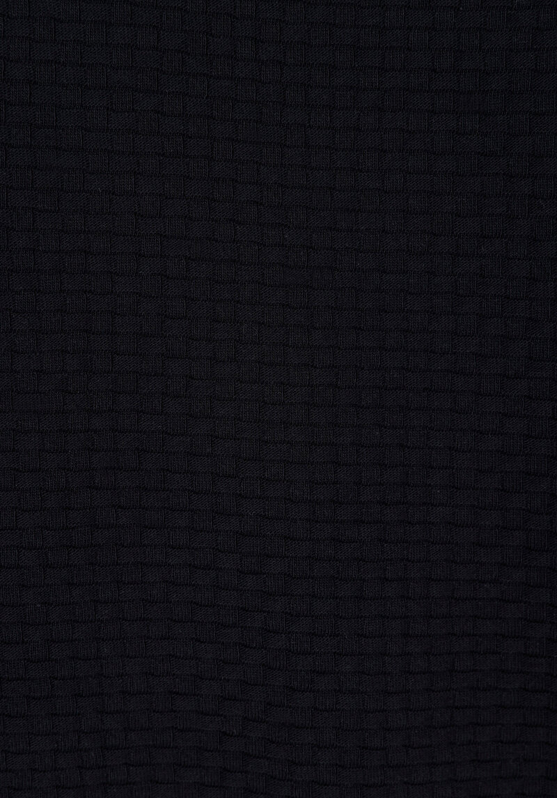 Imagine a Regular Fit Round Neck Jacquard Tricou Negru Cu Mânecă Scurtă Pentru Bărbați