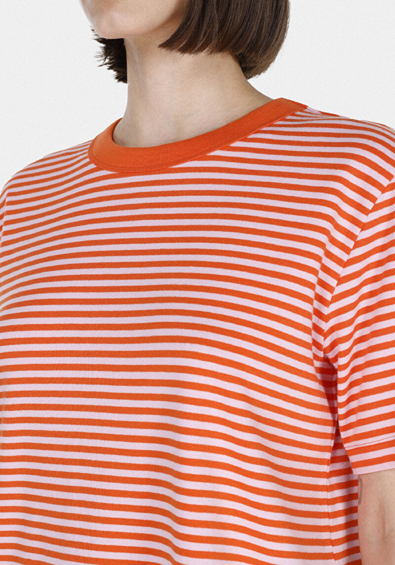 Imagine a Tricou Cu Maneca Scurta De Dama Roşu Regular Fit Cl1074315