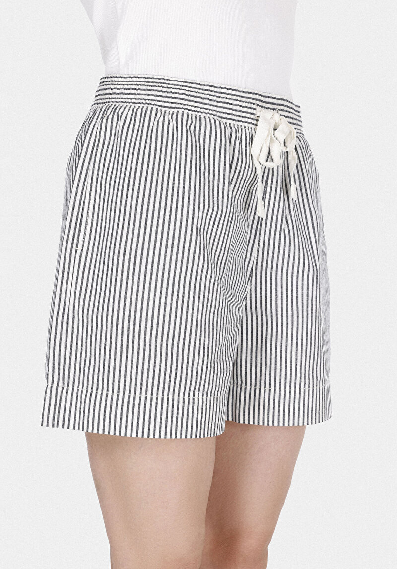 Imagine a Short / Pantaloni Scurti De Dama Albastru Marin Regular Fit Cl1074659