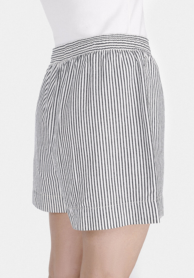 Imagine a Short / Pantaloni Scurti De Dama Albastru Marin Regular Fit  Cl1074659