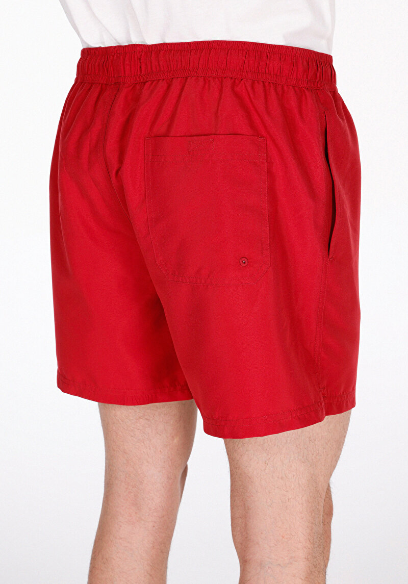 Afișați detalii pentru Short De Plaja De Barbati Bordo Slim Fit  Cl1075081