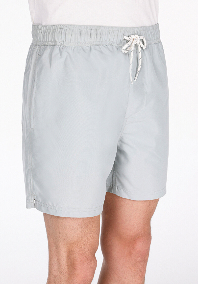 Imagine a Pantaloni Scurți De Baie Verzi Pentru Bărbați Slim Fit Straight