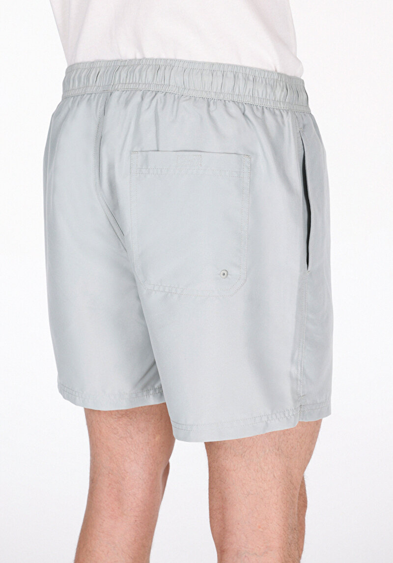 Afișați detalii pentru Pantaloni Scurți De Baie Verzi Pentru Bărbați Slim Fit Straight