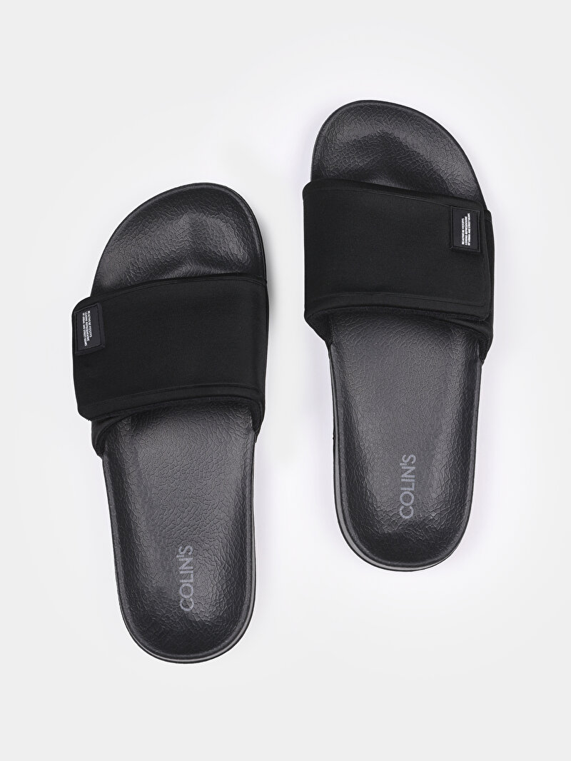 Imagine a Papuci Plaja De Barbati Negru Modern Fit  Cl1075009