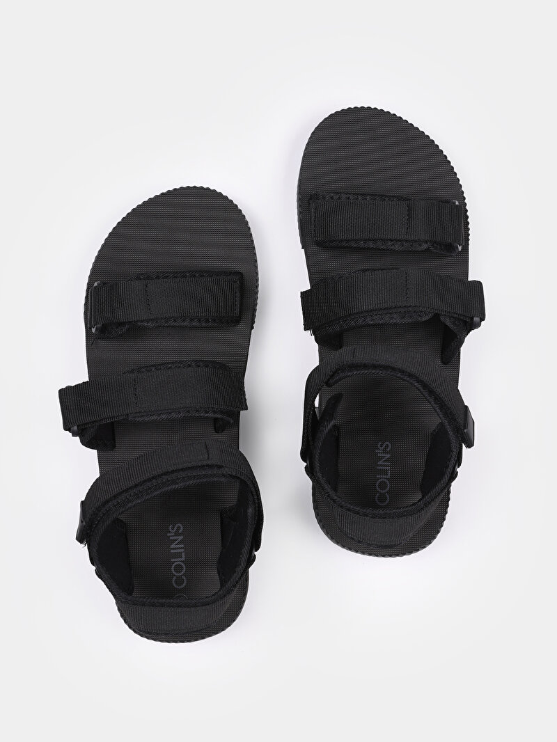 Imagine a Sandale De Barbati Negru Modern Fit  Cl1075012