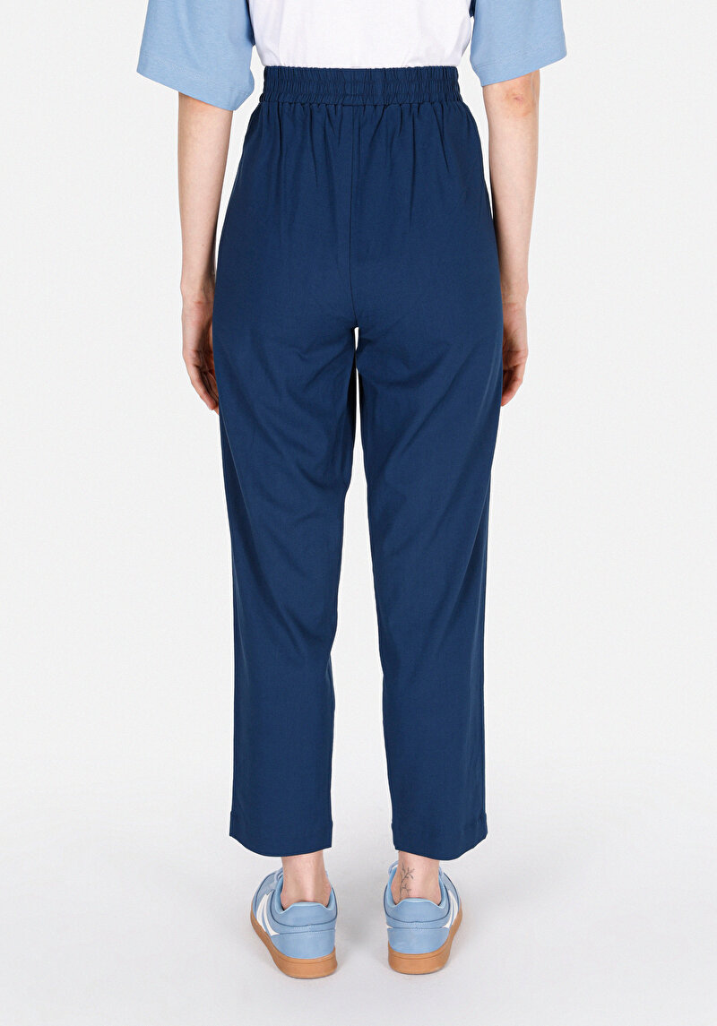 Imagine a Pantaloni De Dama Albastru Regular Fit Cl1068239