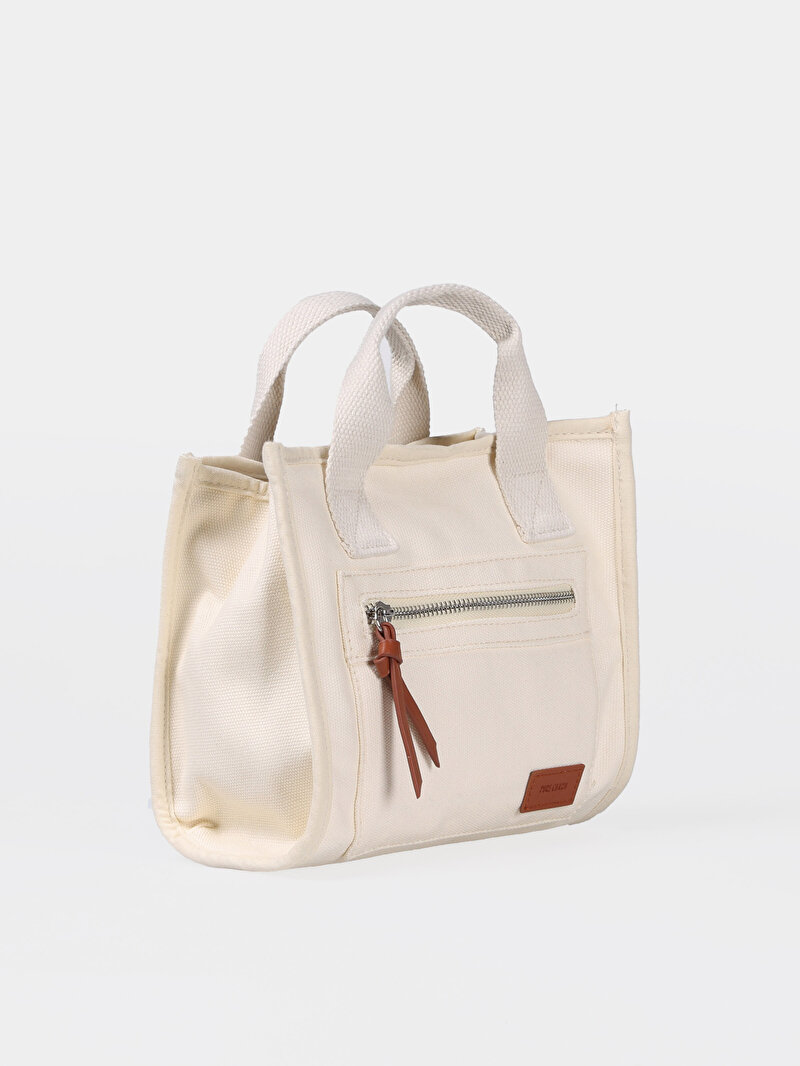 Imagine a Geantă Ecru Pentru Femei