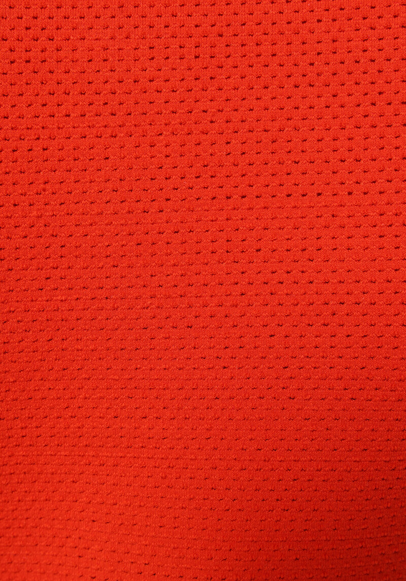 Afișați detalii pentru Slim Fit Polo Neck Drept Pentru Femei Roșu Tricou Cu Mânecă Scurtă