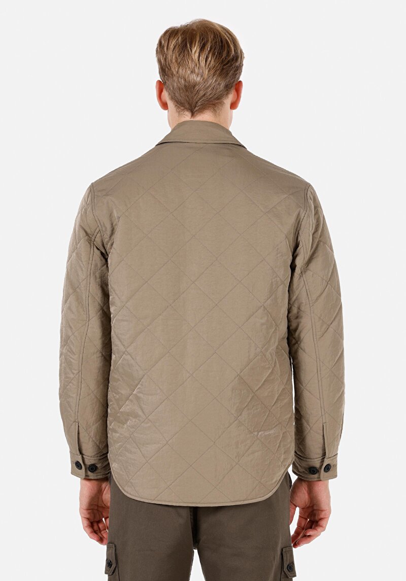 Afișați detalii pentru Palton Maro Pentru Bărbați Regular Fit