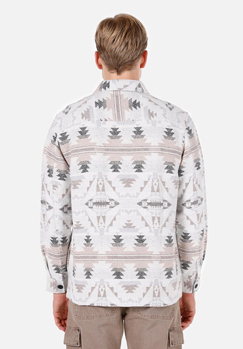 Imagine a Jachetă De Barbati Ecru Comfort Fit Cl1070913