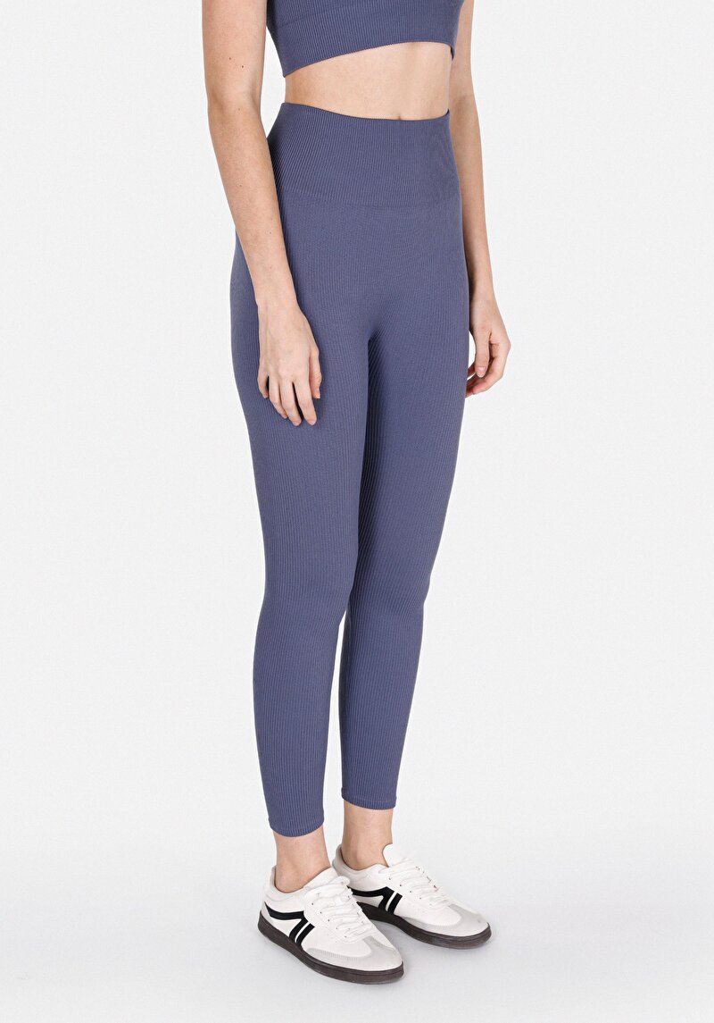 Afișați detalii pentru Colanți Albaștri Pentru Femei Slim Fit