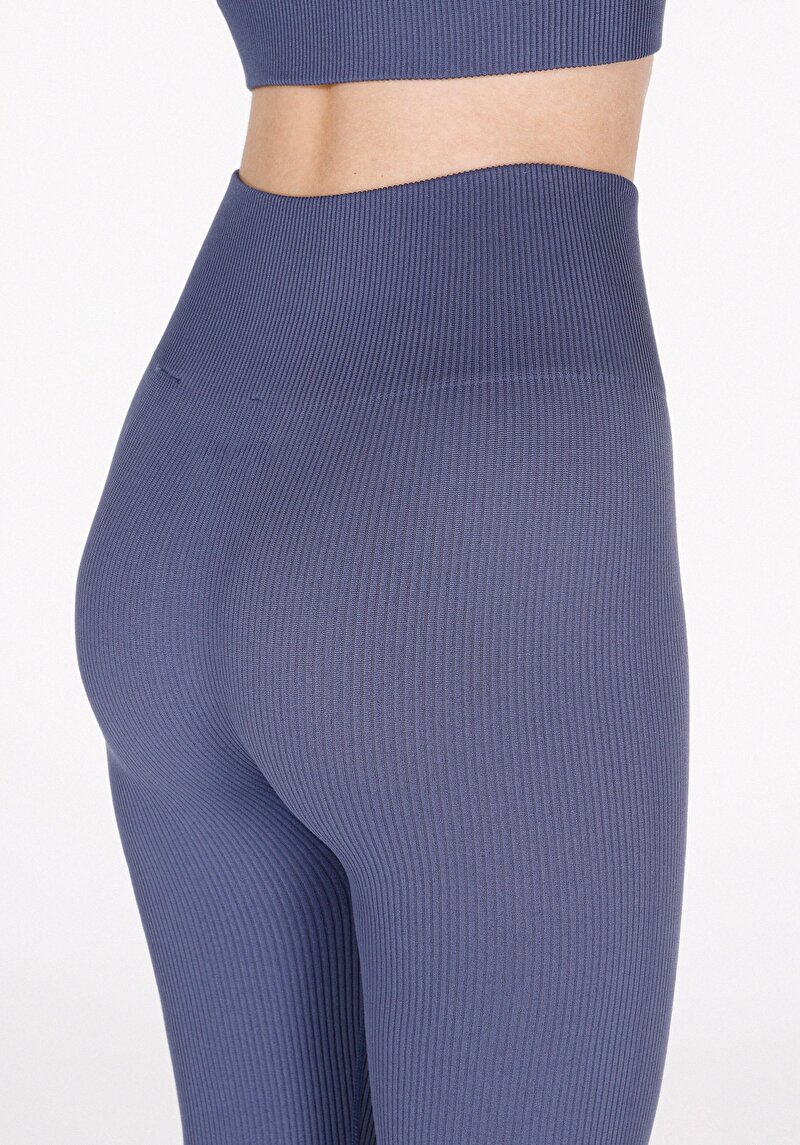 Afișați detalii pentru Colanți Albaștri Pentru Femei Slim Fit