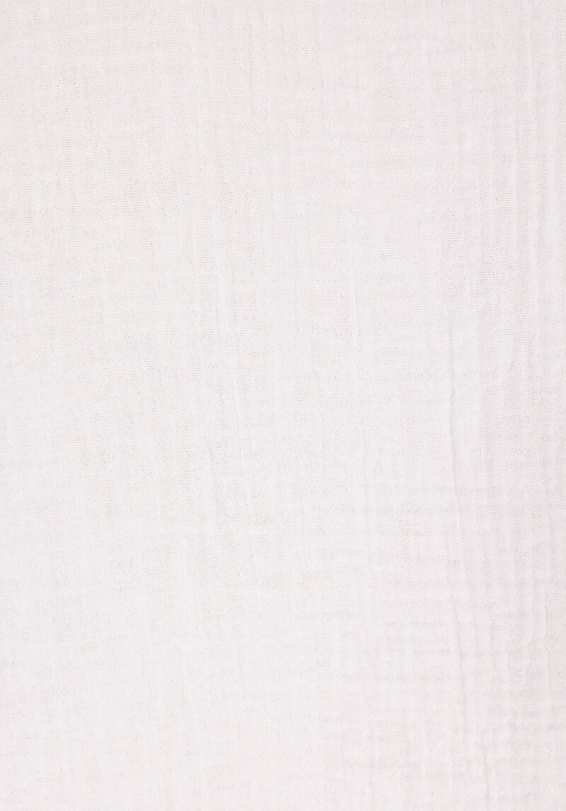 Afișați detalii pentru Regular Fit Cămașă Decolteu Drept Cămașă Albă Cu Mânecă Lungă Pentru Femei