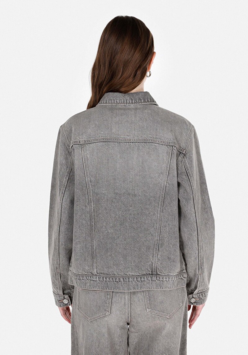 Imagine a Jacheta De Dama Negru Regular Fit Cl1073913