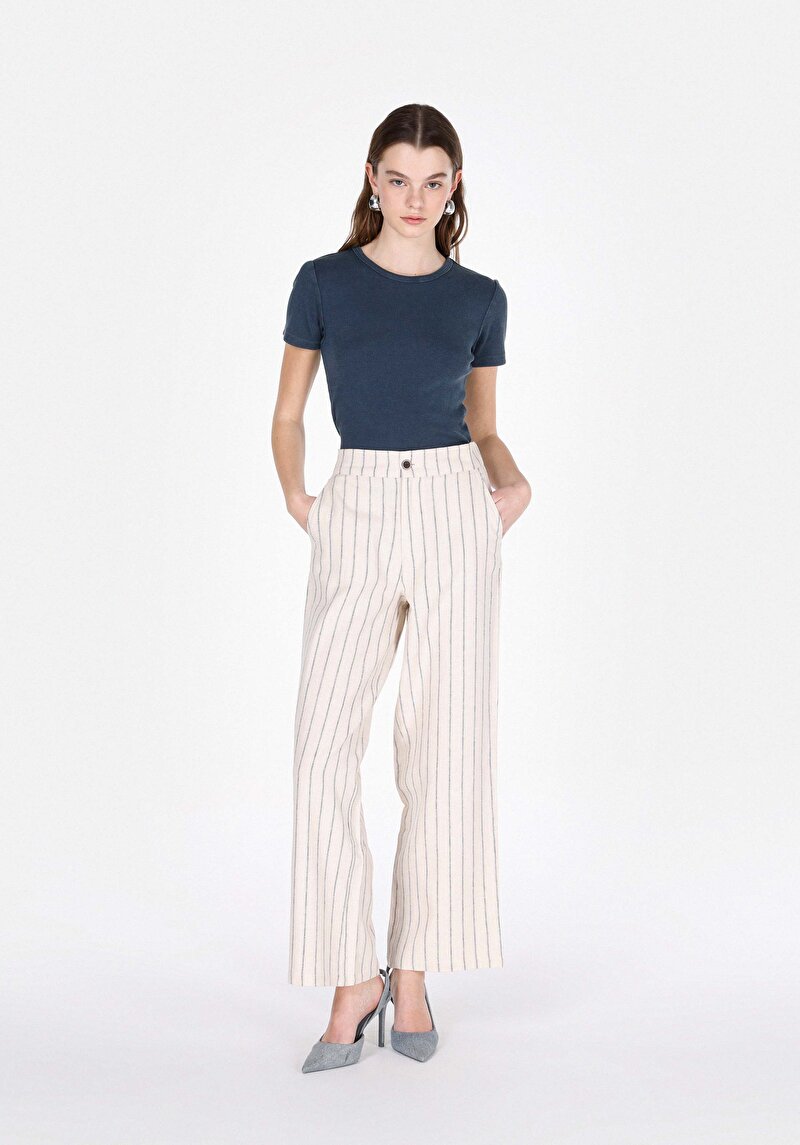 Afișați detalii pentru Bluza Cu Maneca Scurta De Dama Albastru Slim Fit  Cl1073924