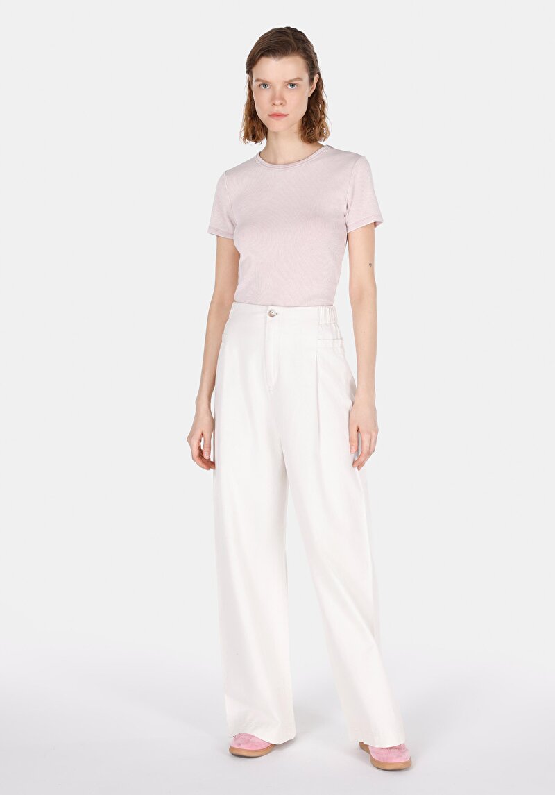 Afișați detalii pentru Bluza Cu Maneca Scurta De Dama Roz Slim Fit  Cl1073924