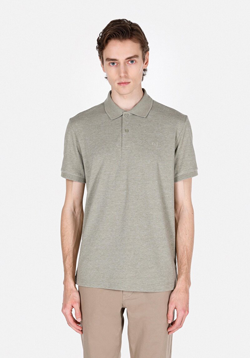 Imagine a Tricou Polo Cu Maneca Scurta De Barbati  Regular Fit  Cl1073960