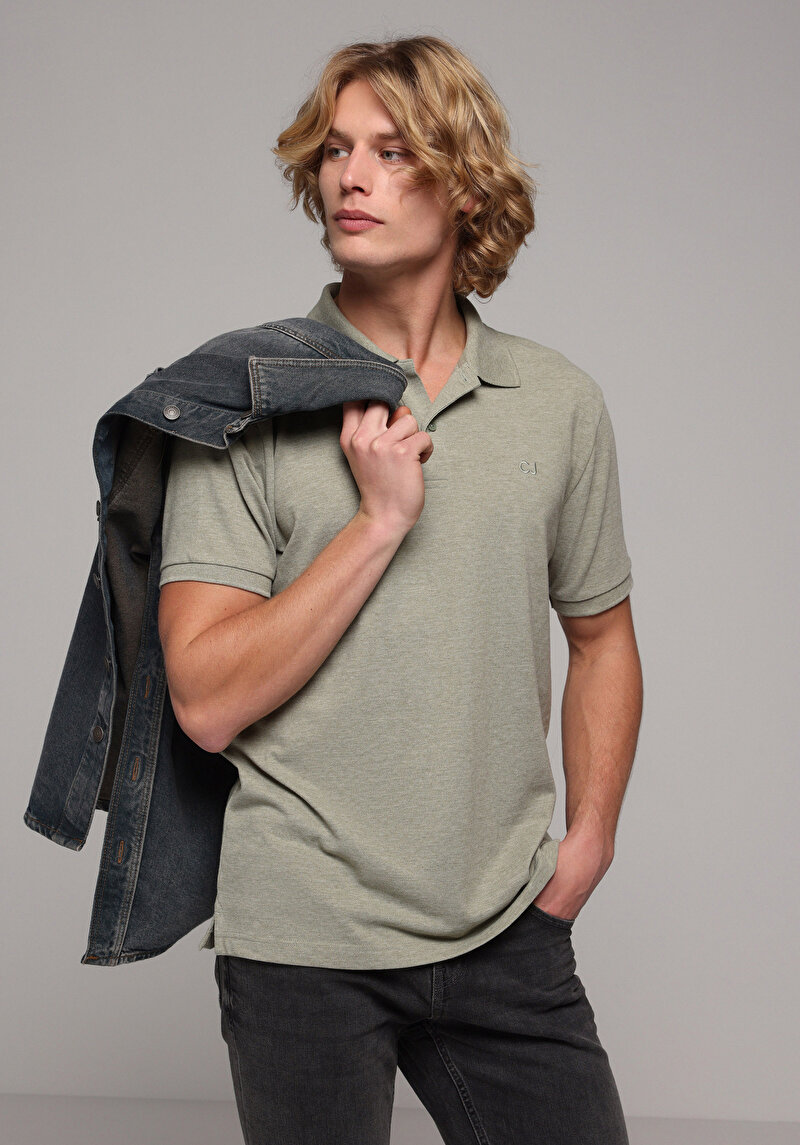 Imagine a Tricou Polo Cu Maneca Scurta De Barbati Regular Fit Cl1073960