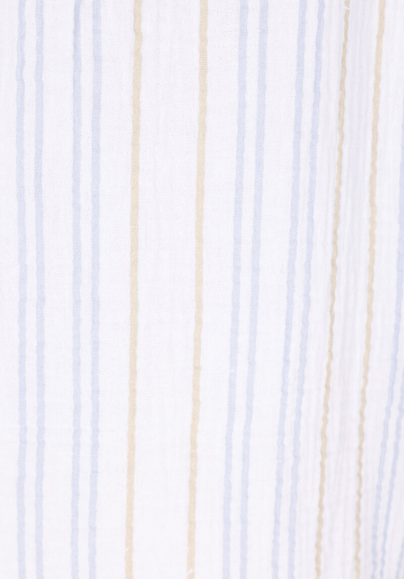 Afișați detalii pentru Cămașă Cu Dungi Cămașă Albă Cu Mânecă Lungă Pentru Femei