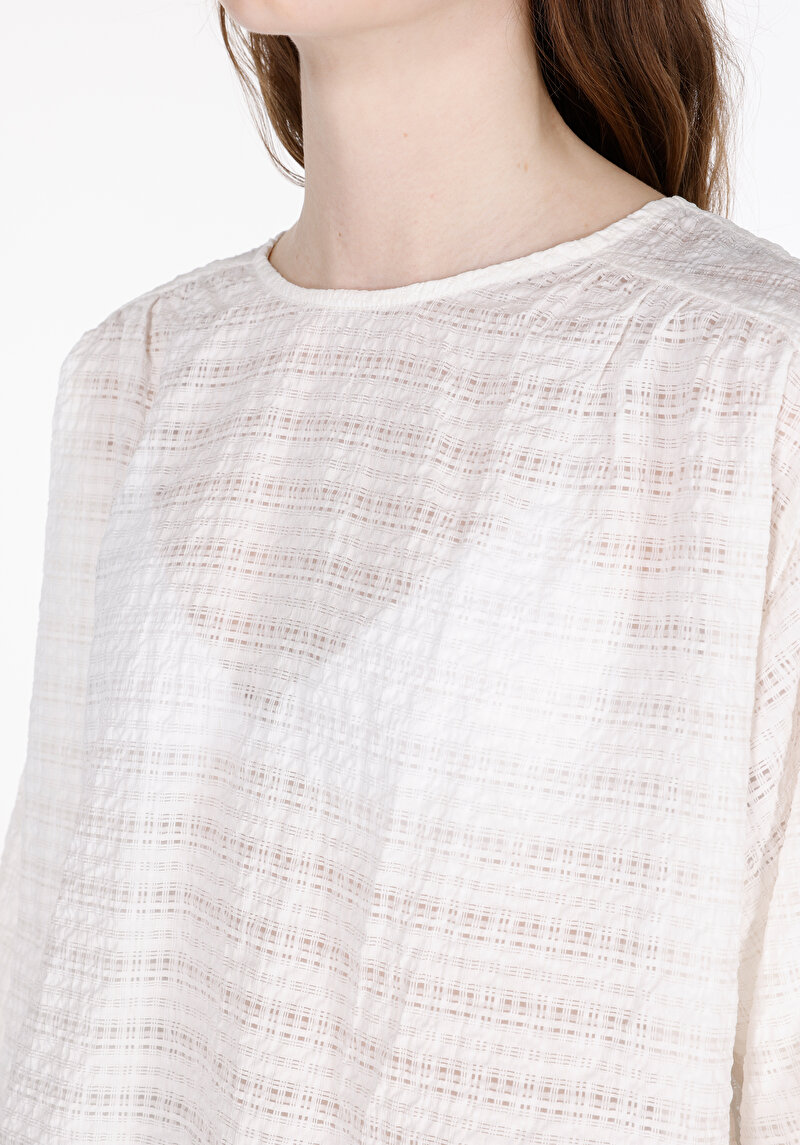 Imagine a Cămașă Albă Pentru Femei Regular Fit