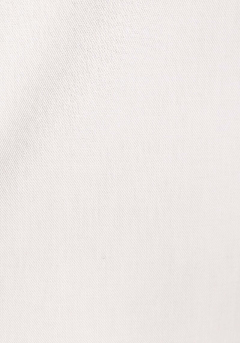 Afișați detalii pentru Regular Fit Talie Talie Pantaloni Largi Pantaloni Albi Pentru Femei