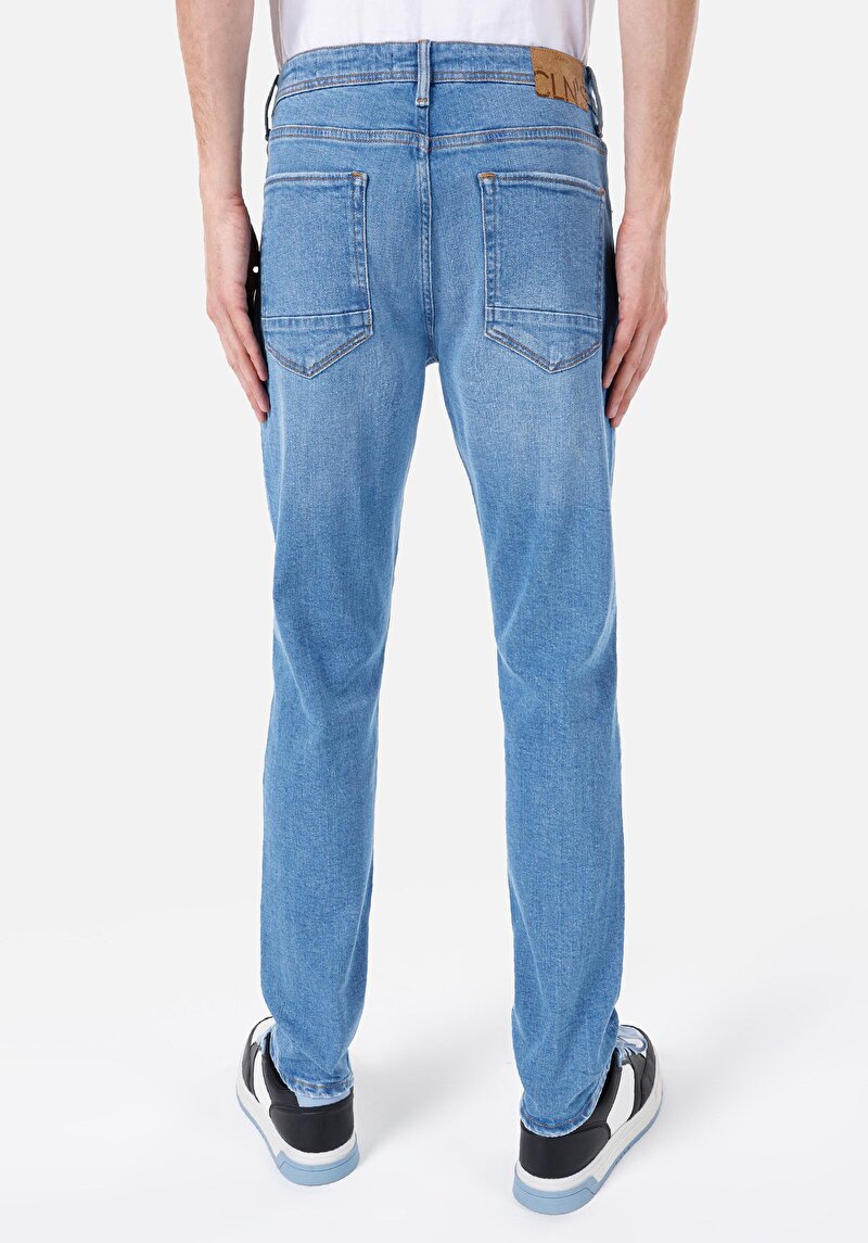 Afișați detalii pentru Pantaloni De Barbati Denim Regular Fit 067 Jack Cl1069267