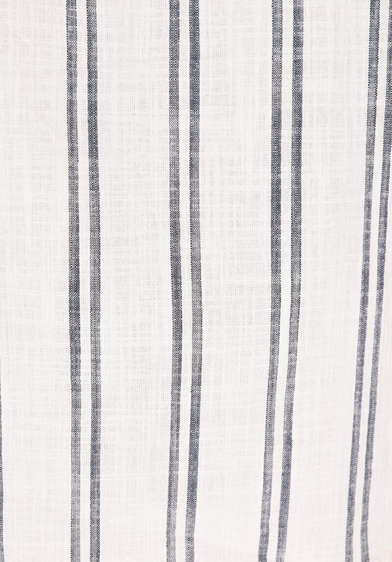 Afișați detalii pentru Cămașă Cu Dungi Cămașă Cu Mânecă Lungă Ecru Pentru Bărbați