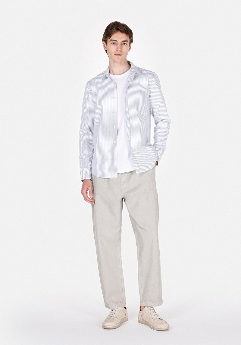 Imagine a Camasa Cu Maneca Lunga De Barbati Slim Fit Cl1074004