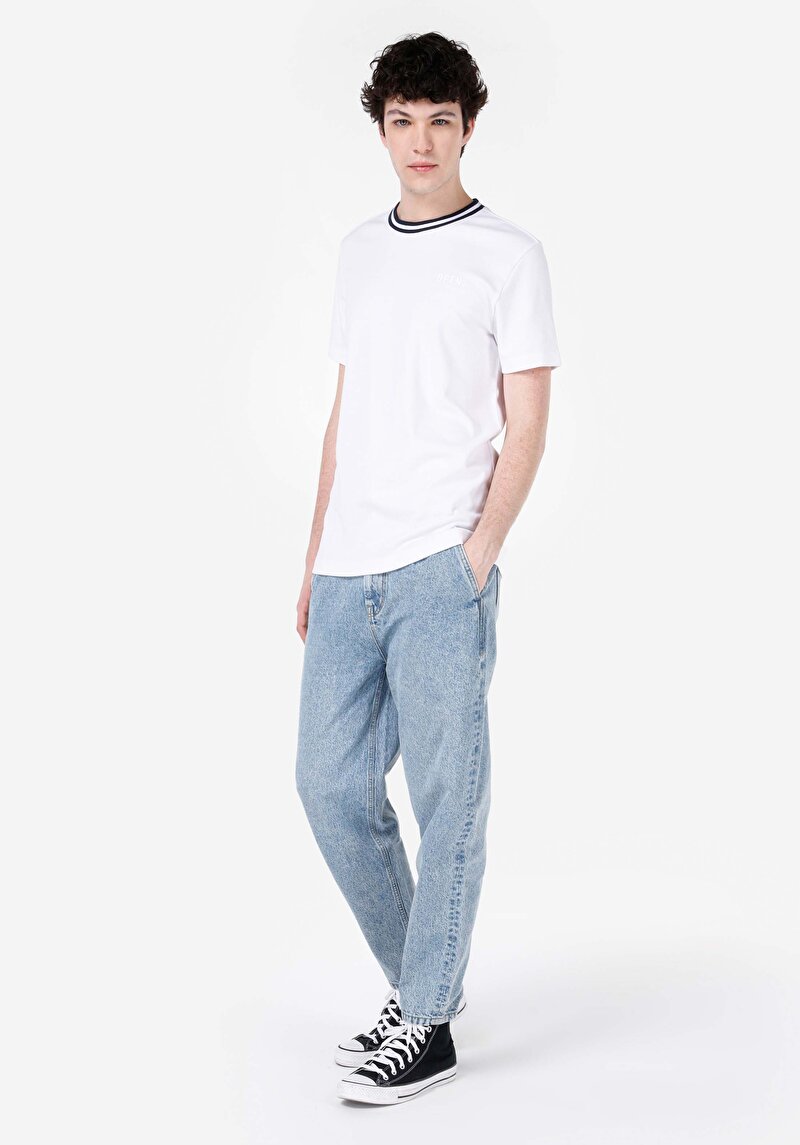 Afișați detalii pentru Pantaloni De Barbati Denim Balloon Fit  Cl1069558