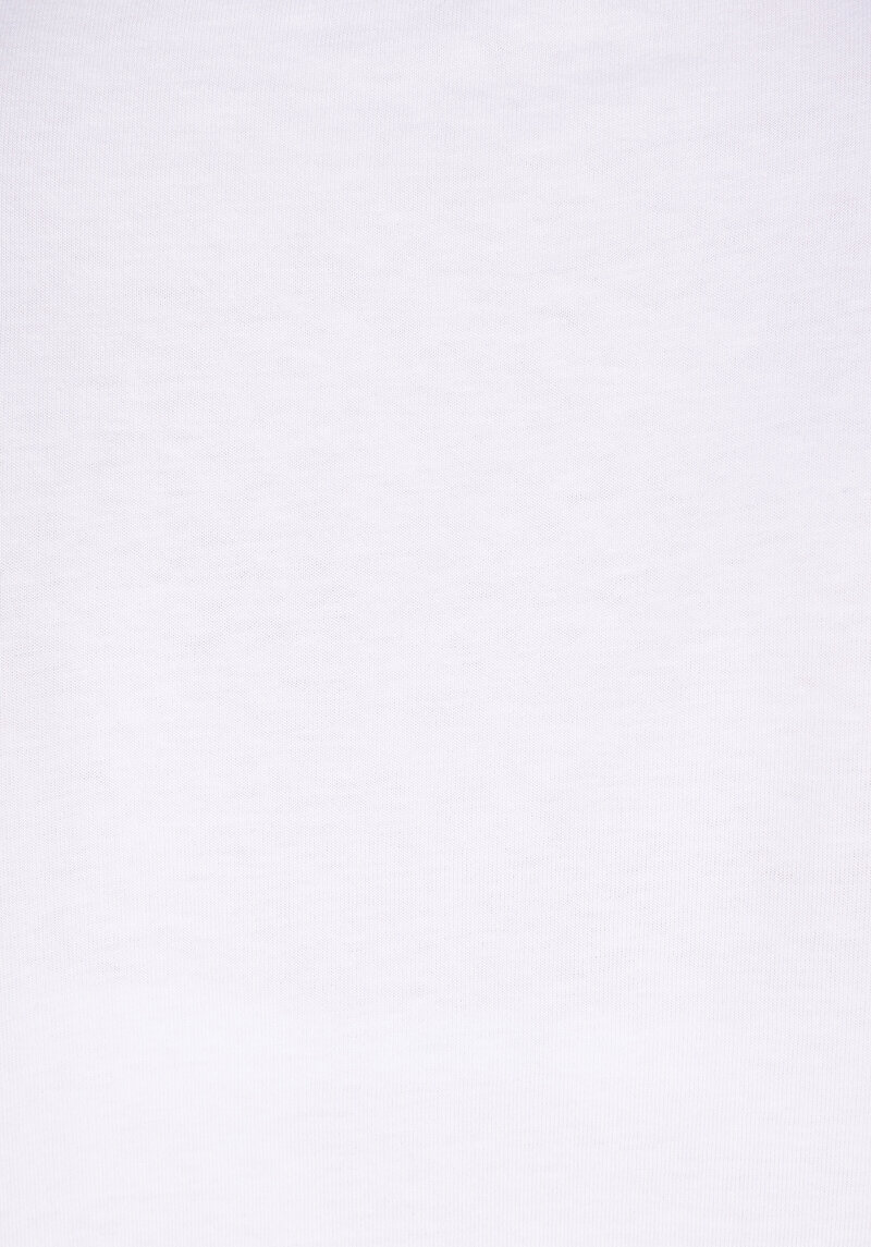 Imagine a Tricou Cu Maneca Scurta De Dama Alb Slim Fit  Cl1073174