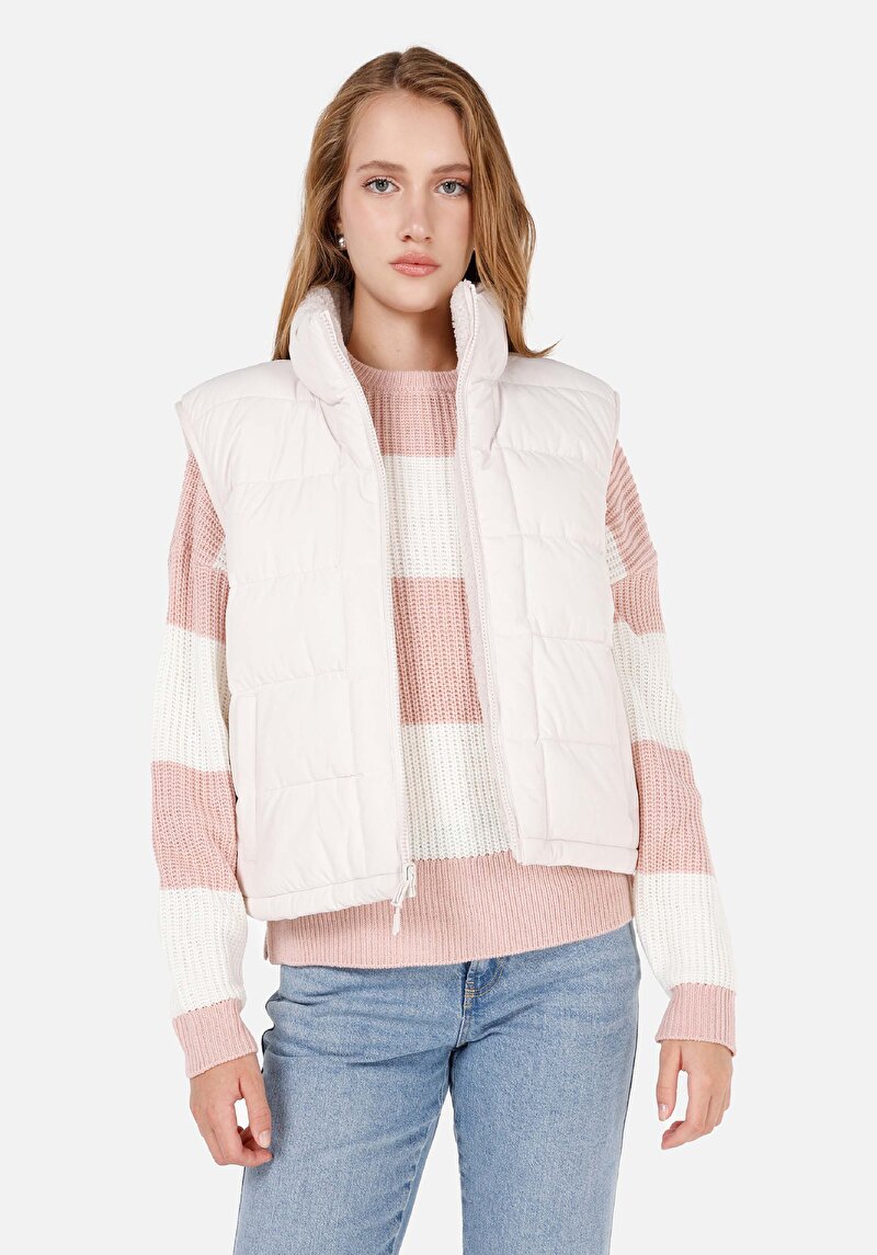 Imagine a Vesta De Dama Alb Regular Fit  Cl1070323