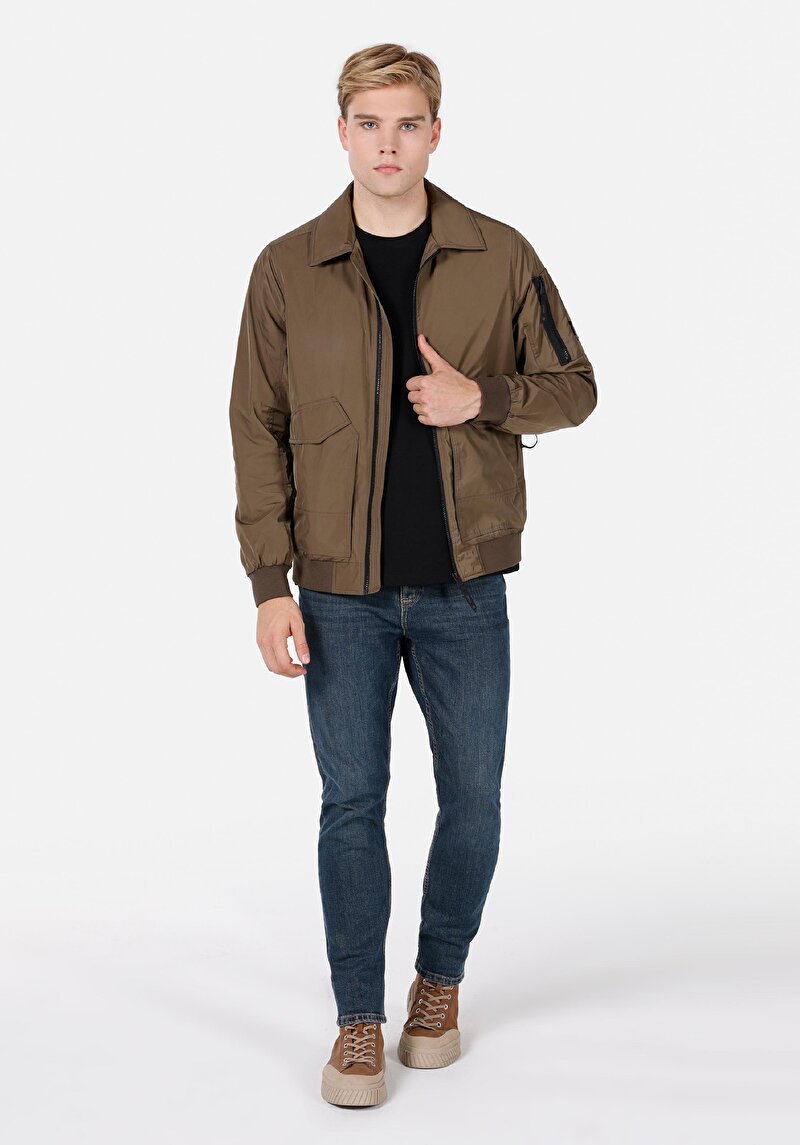 Imagine a Jacheta De Barbati Verde Regular Fit Cl1072109