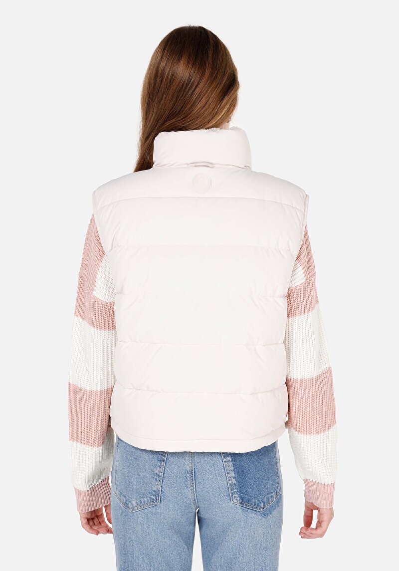 Afișați detalii pentru Vesta De Dama Alb Regular Fit  Cl1070323