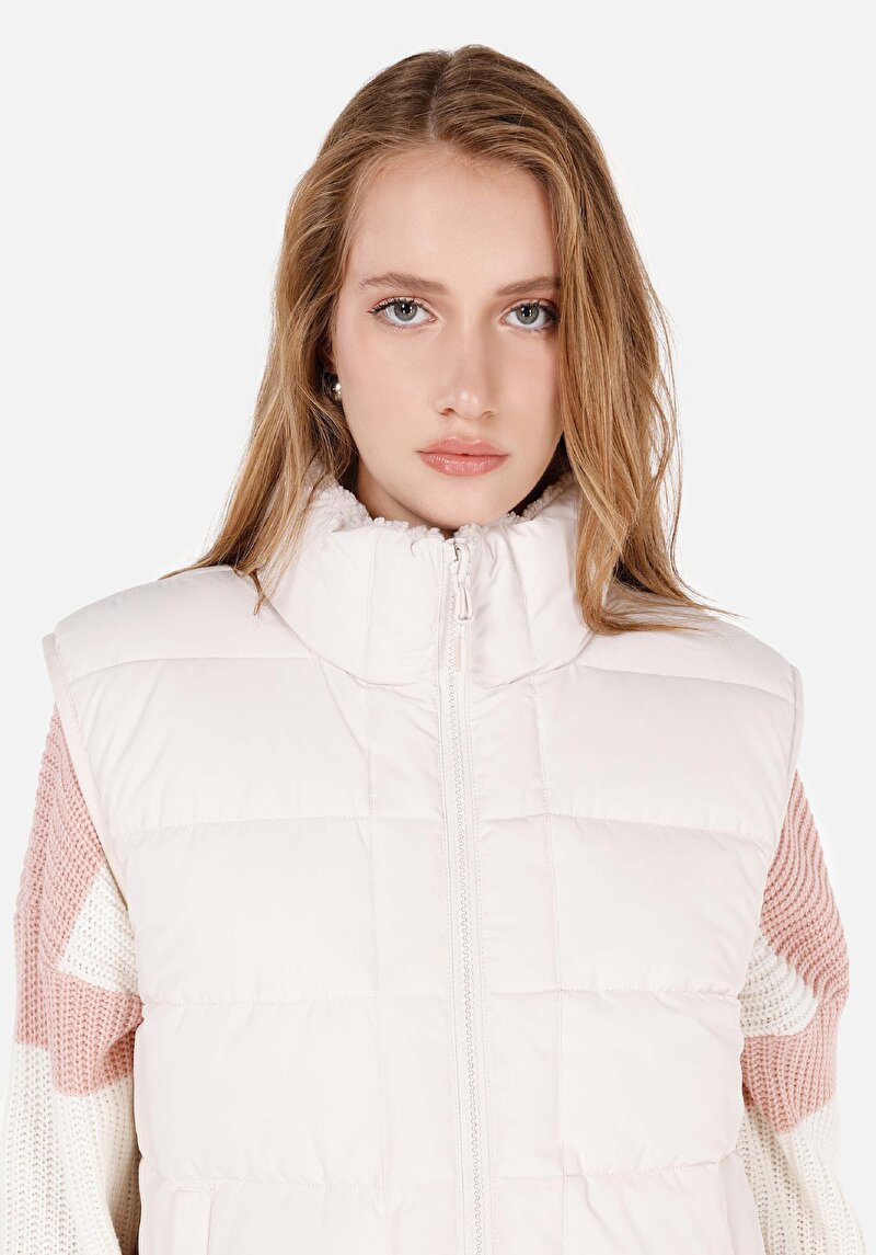 Imagine a Vesta De Dama Alb Regular Fit Cl1070323