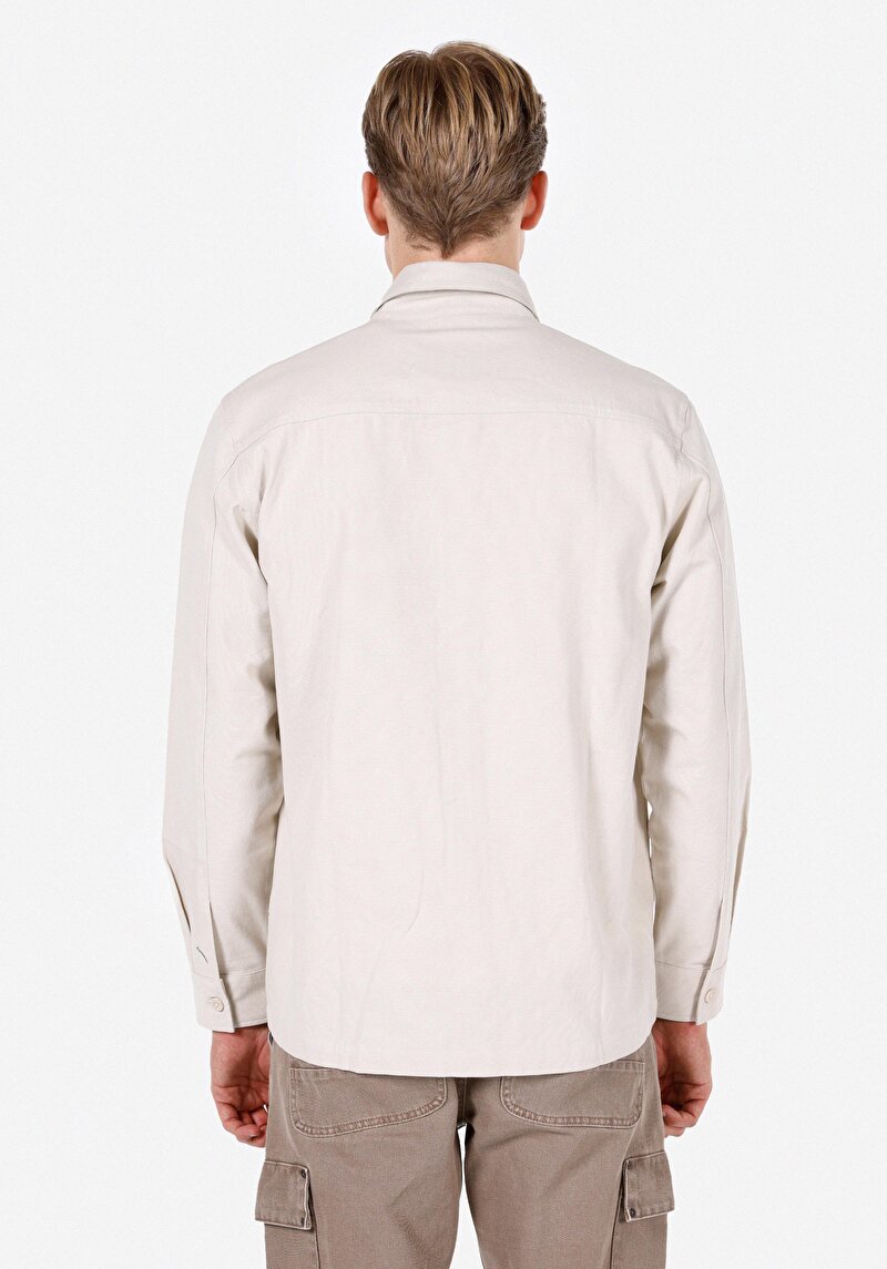 Afișați detalii pentru Jachetă De Barbati Ecru Comfort Fit  Cl1072115