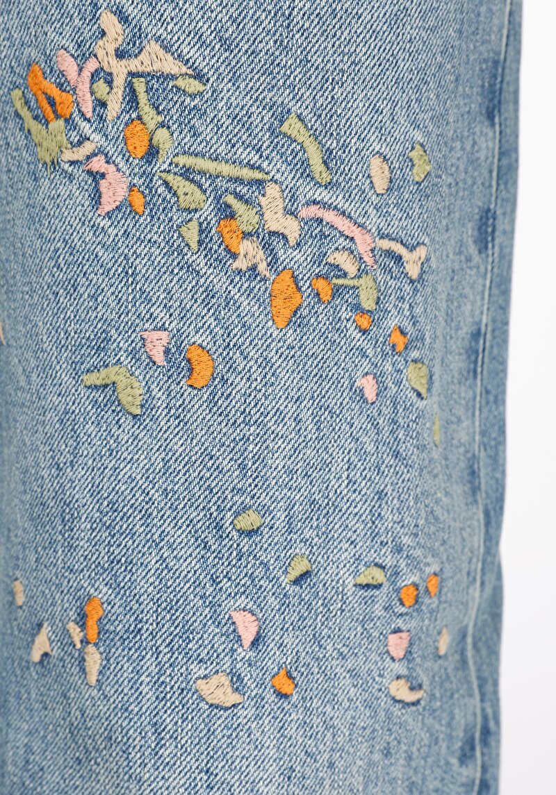 Afișați detalii pentru Pantaloni De Dama Denim Straight Fit 900 Laris Cl1074521