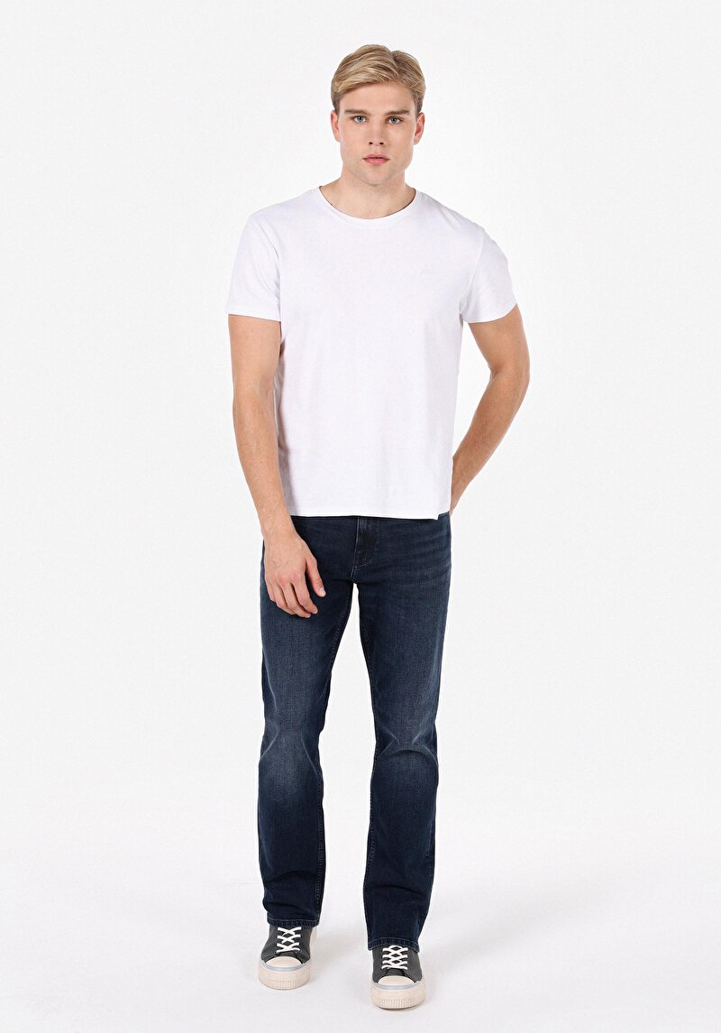 Imagine a Pantaloni De Barbati Negru Regular Fit 045 David Cl1072233