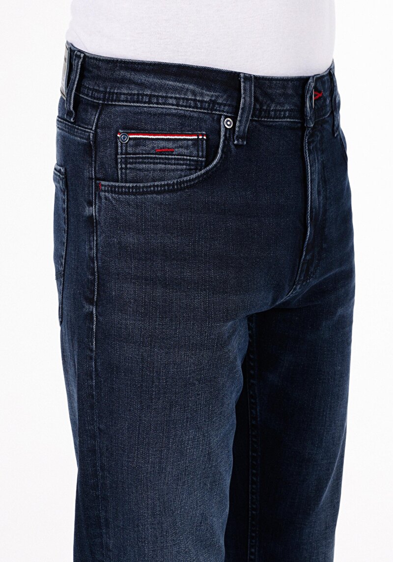 Afișați detalii pentru Pantaloni De Barbati Negru Regular Fit 045 David Cl1072233