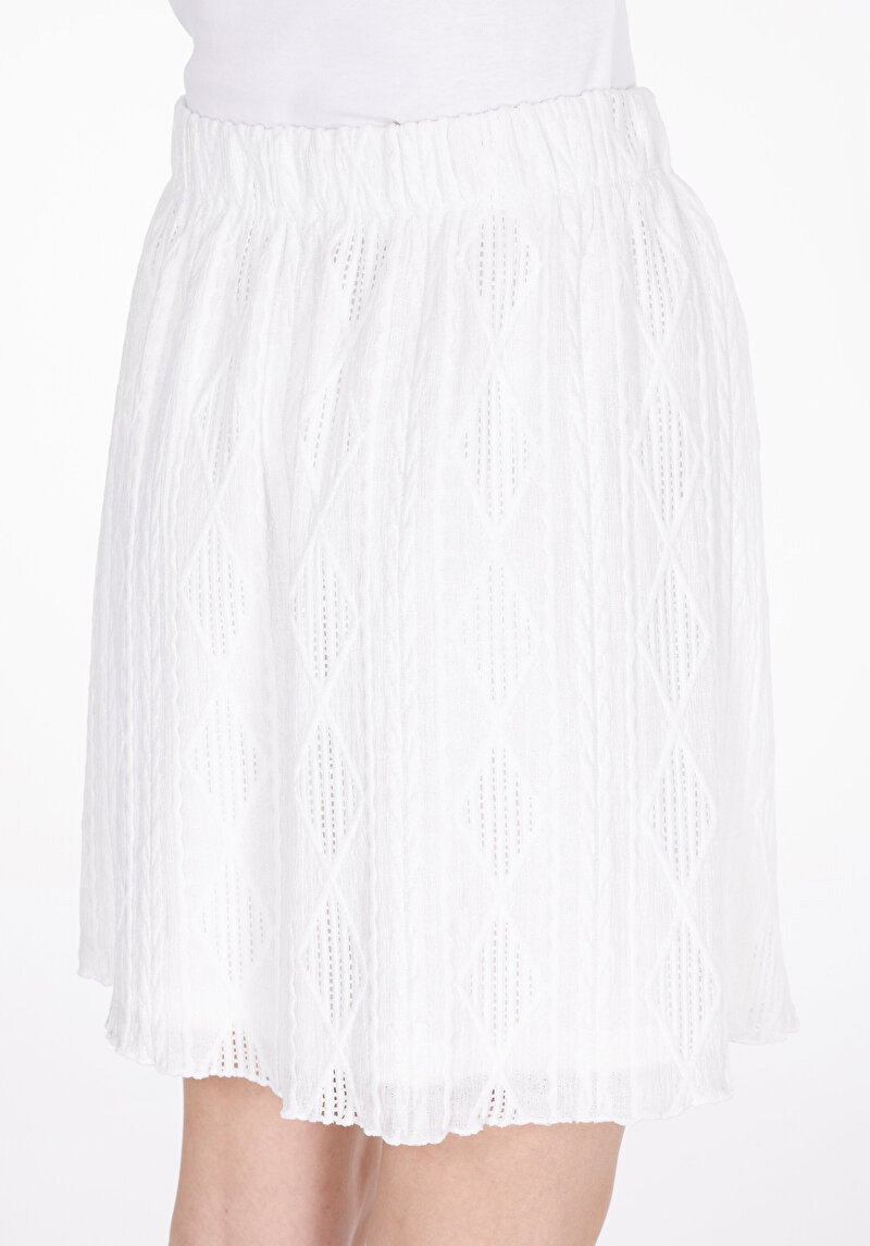 Imagine a Fusta De Dama Alb Regular Fit  Cl1074554