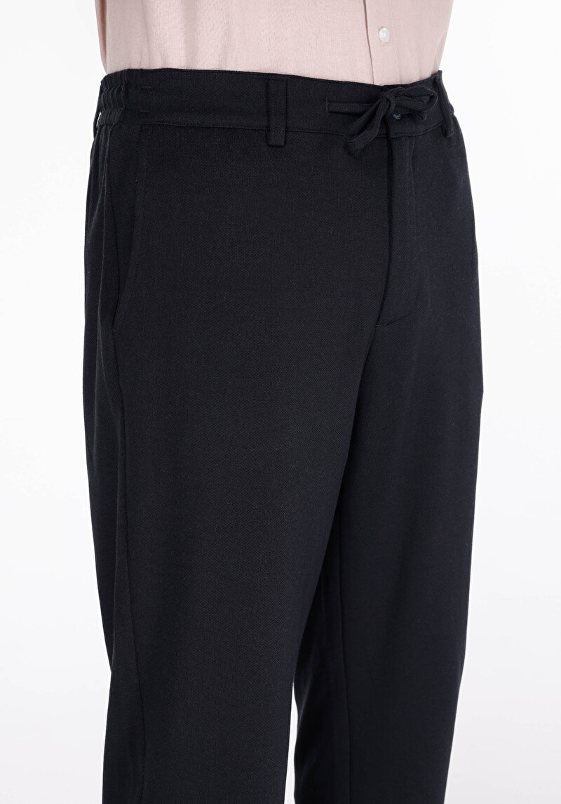 Afișați detalii pentru Pantaloni De Barbati Albastru Marin Regular Fit  Cl1073568