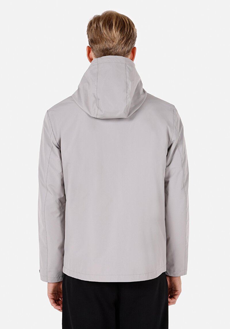 Afișați detalii pentru Jacheta De Ploaıe De Barbati Alb Regular Fit  Cl1073588