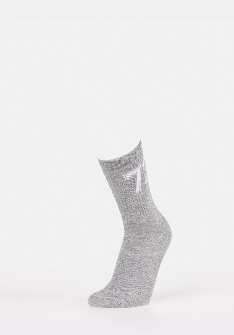 Imagine a Sosete De Dama Gri Modern Fit  Cl1073605