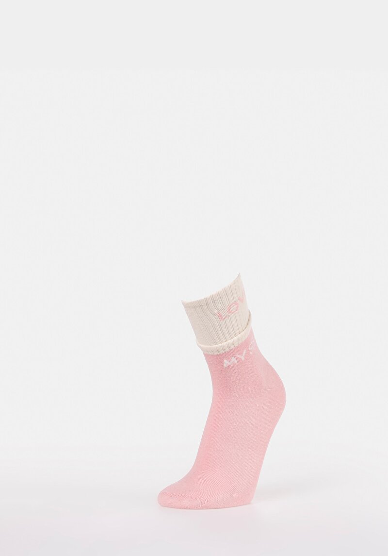 Imagine a Sosete De Dama Roz Modern Fit  Cl1073617