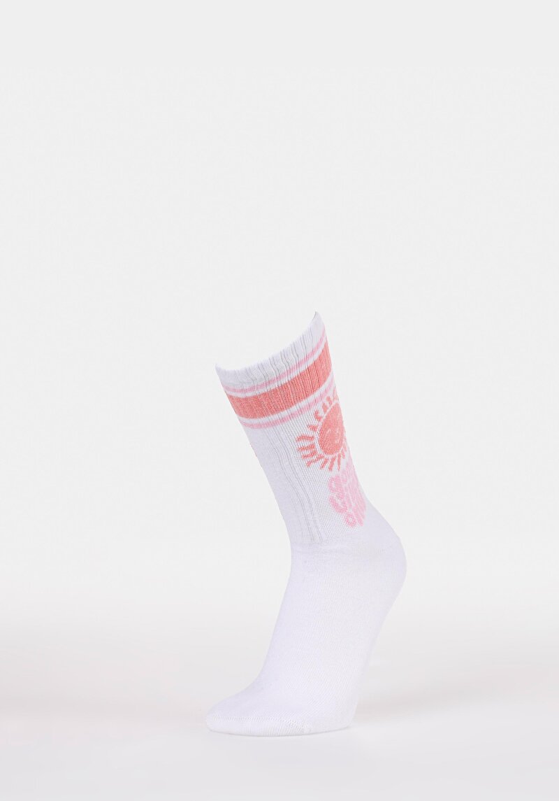 Imagine a Sosete De Dama Alb Modern Fit Cl1072391