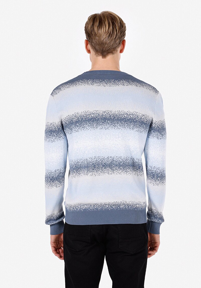 Imagine a Pulover De Barbati Albastru Regular Fit Cl1072416